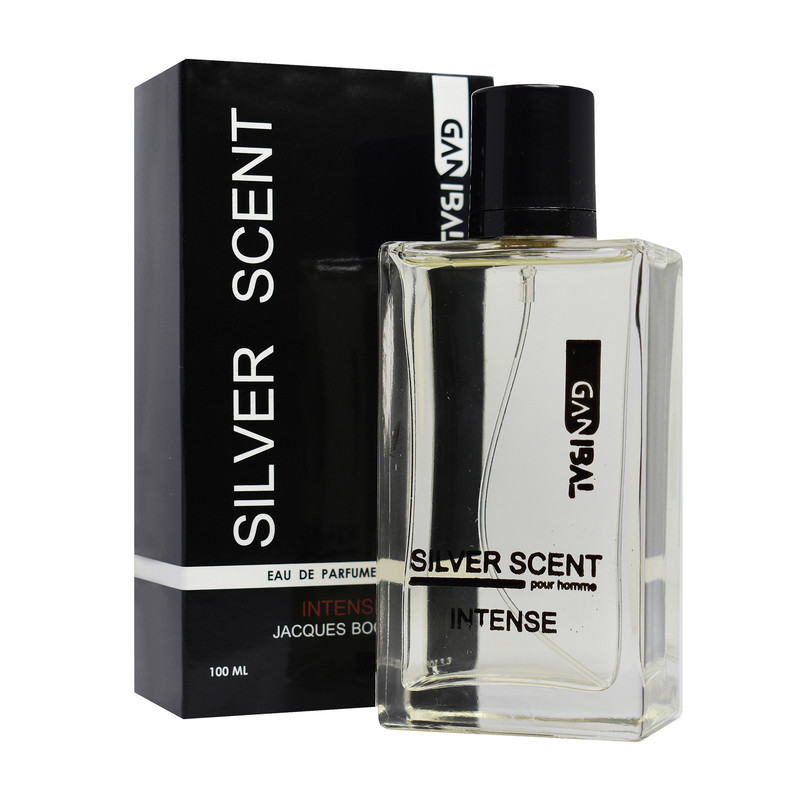 ادو تویلت مردانه گانیبال مدل بوگارت سیلور سنت اینتنس حجم 100 میلی لیتر ادو تویلت مردانه گانیبال مدل بوگارت سیلور سنت اینتنس حجم 100 میلی لیتر