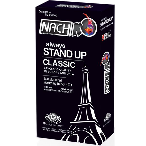 کاندوم کدکس مدل Stand Up Classic بسته 12 عددی کاندوم کدکس مدل Stand Up Classic بسته 12 عددی