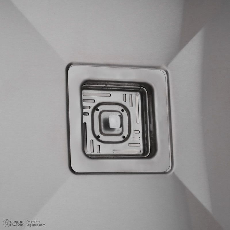 سینک ظرفشویی استیل بیمکث مدل 723 توکار