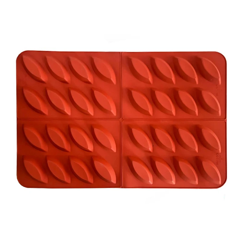 قالب دسر مدل سیلیکونی قایقی بزرگ کد 6040