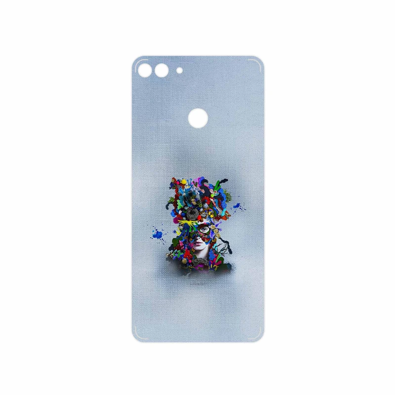 برچسب پوششی ماهوت مدل Collage of surreal Portrait of Women 4 مناسب برای گوشی موبایل هوآوی Y9 2018