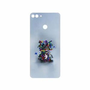 MAHOOT Collage of surreal Portrait of Women 4 Cover Sticker for Huawei Y9 2018