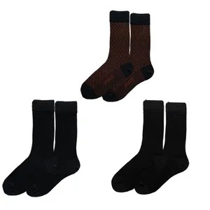 جوراب ساق بلند مردانه ال سون مدل ژاکارد کد PH1076.2 مجموعه 3 عددی