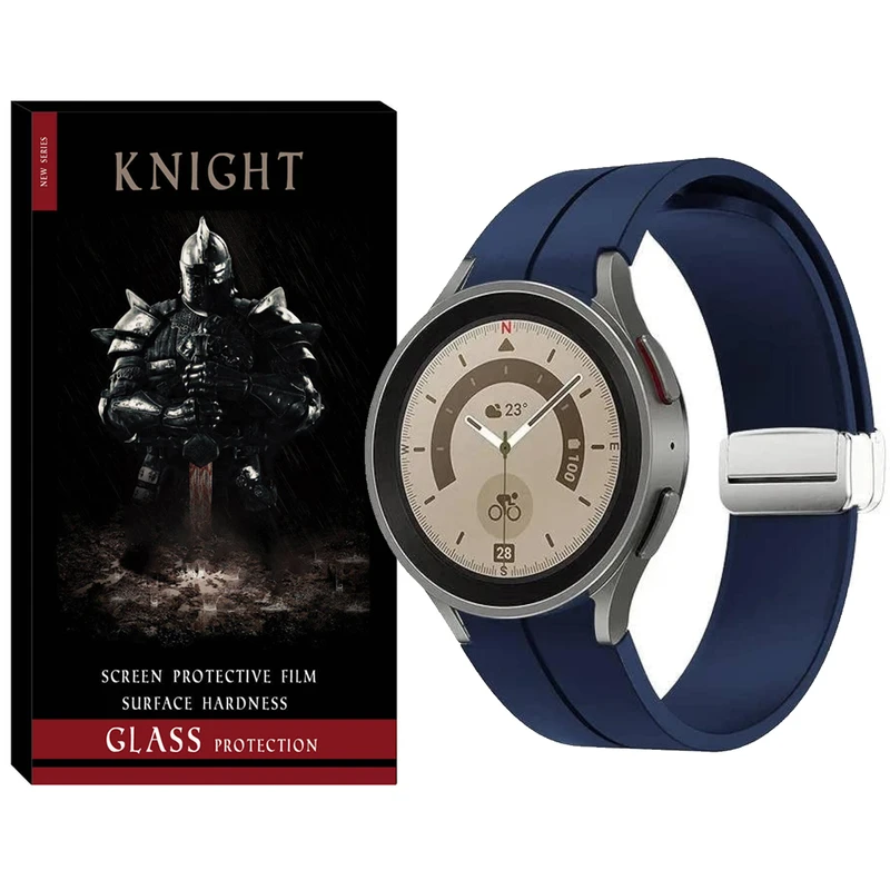 بند نایت مدل Magnetic-ORG-KT مناسب برای ساعت هوشمند سامسونگ Galaxy Watch 5 Pro 45mm