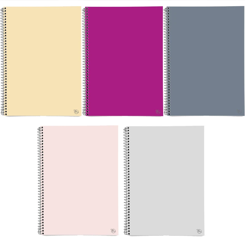 دفتر مشق 50 برگ مدوپد طرح ساده کد BD10054 مجموعه 5 عددی