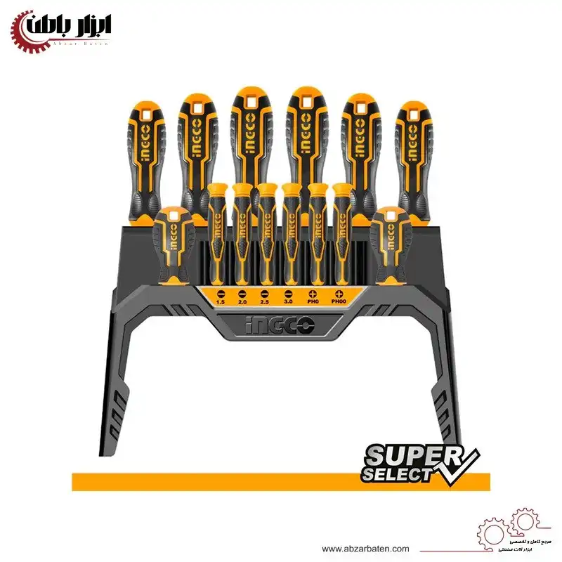 پیچ گوشتی اینکو مدل HKSD1428 مجموعه 14 عددی