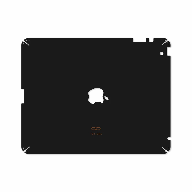 برچسب پوششی ماهوت مدل Matte-Black مناسب برای تبلت اپل iPad 2 2011 A1397