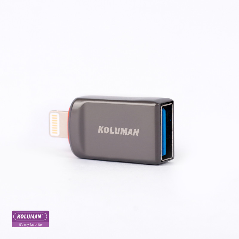 مبدل USB به لایتنینگ کلومن مدل K-OT16