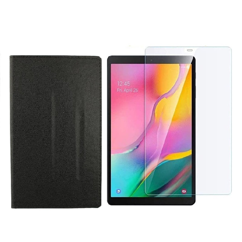 کیف کلاسوری مدل 515 مناسب برای تبلت سامسونگ Galaxy Tab A 10.1 2019 / T515 به همراه محافظ صفحه نمایش