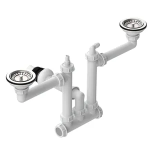 سیفون ظرفشویی محک مدل کم جا کد 362