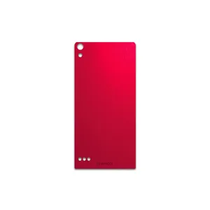 MAHOOT Matte-Warm-Red Cover Sticker for Huawei Ascend P6