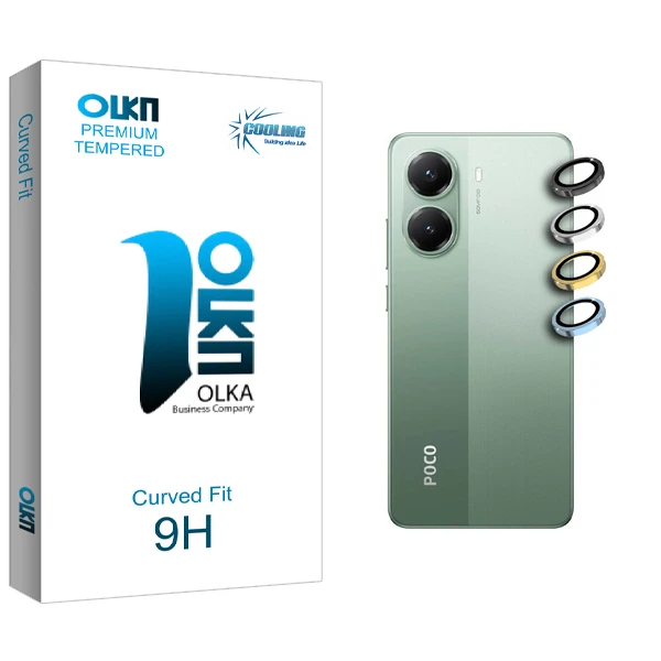 محافظ لنز کولینگ مدل ring_X7g Olka مناسب برای گوشی موبایل شیائومی Poco X7 Pro