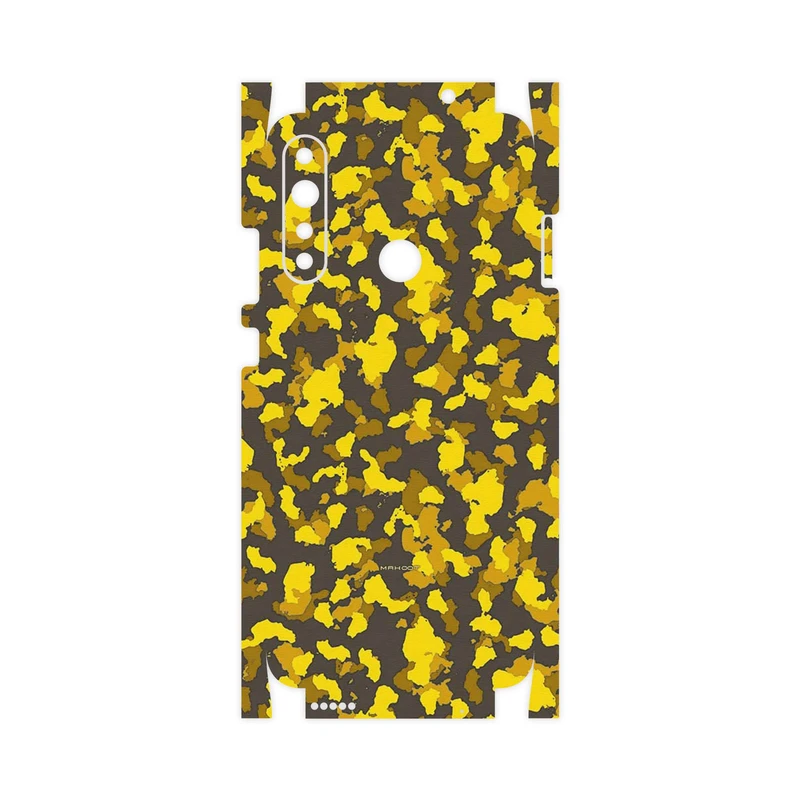 برچسب پوششی ماهوت مدل Yellow Infantry Army-FullSkin مناسب برای گوشی موبایل جی پلاس P10 Plus