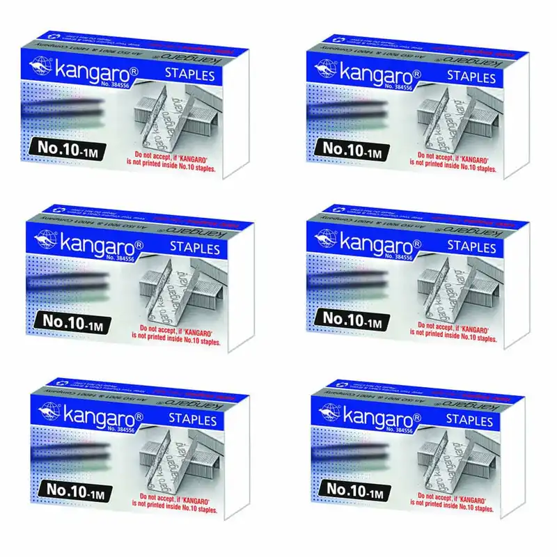 سوزن منگنه کانگرو کد 06 سایز 24/6 بسته 6 عددی