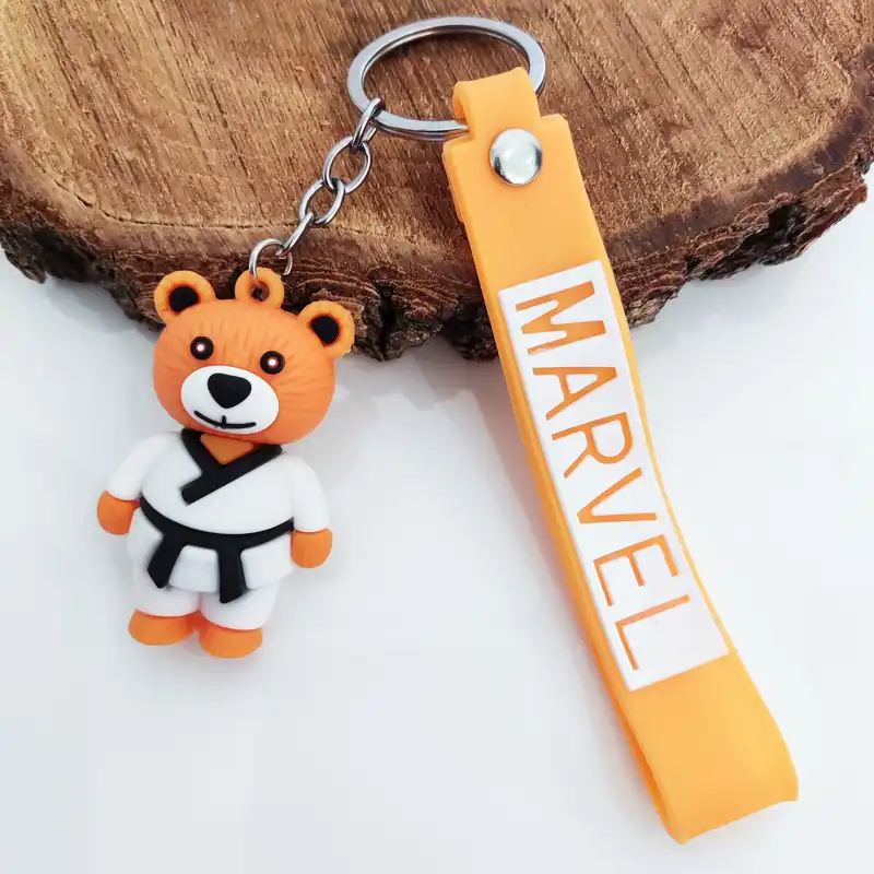 جاکلیدی مدل سیلیکونی طرح خرس پاندا کنگ فو کار کد DB20