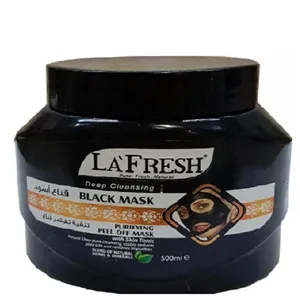 ماسک زغال لا فرِش مدل BLack حجم 500 میلی‌لیتر