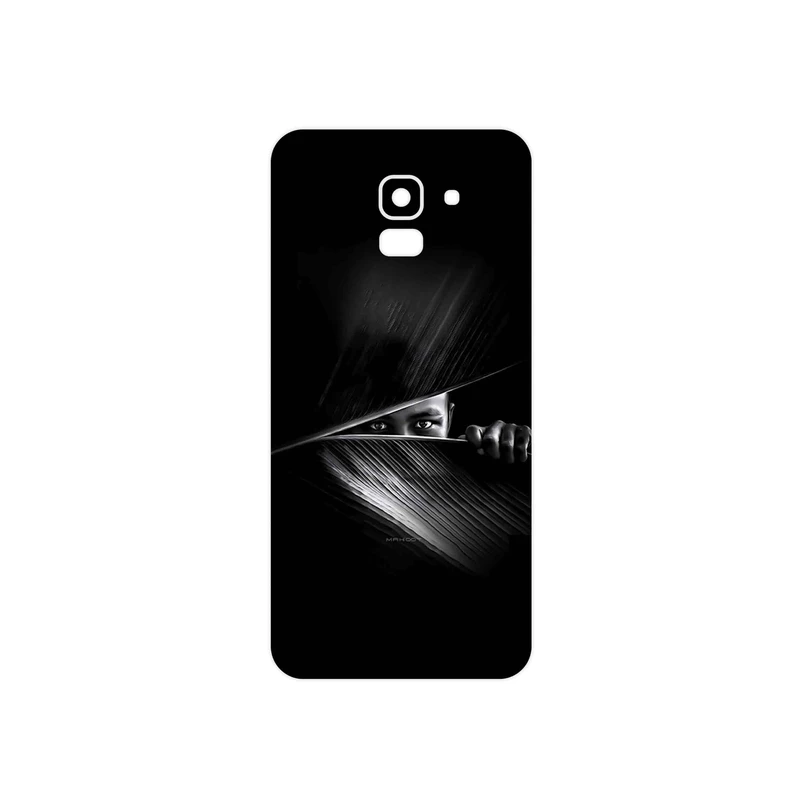 برچسب پوششی ماهوت مدل Black Portrait مناسب برای گوشی موبایل سامسونگ Galaxy J6