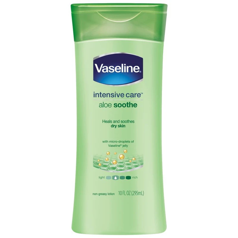  لوسیون بدن وازلین مدل Aloe Soothe حجم 400 میلی لیتر