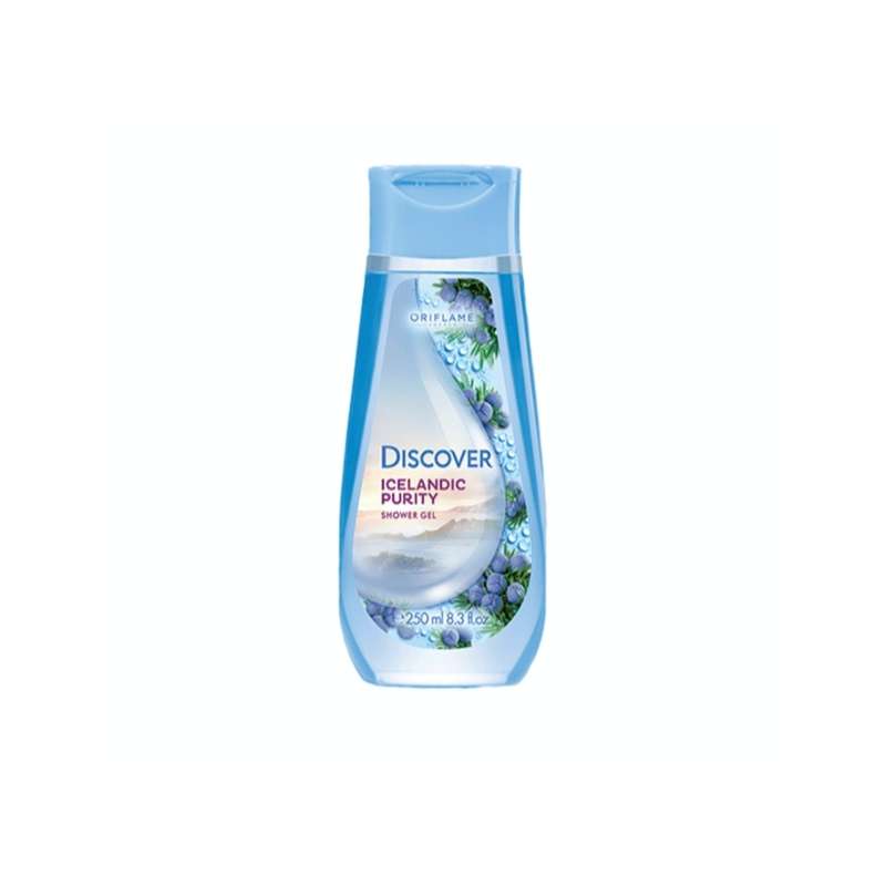 شامپو بدن اوریفلیم مدل DISCOVER lcelandic Purity حجم 250 میلی لیتر