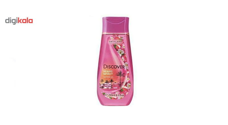 شامپو بدن اوریفلیم مدل DISCOVER Miami Spirit حجم 250 میلی لیتر
