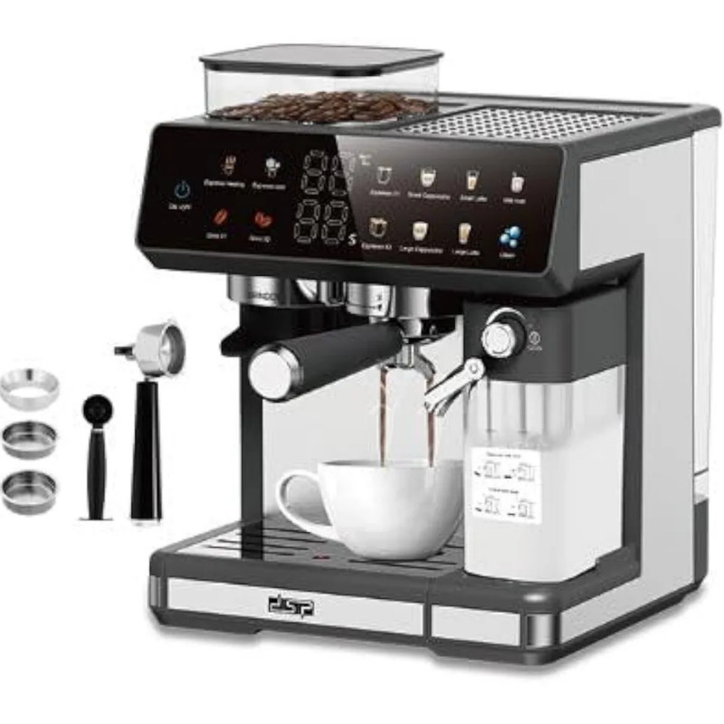 اسپرسو ساز 2500 میلیلیتر دی اس پی مدل KA3146 اسپرسو ساز 2500 میلیلیتر دی اس پی مدل KA3146