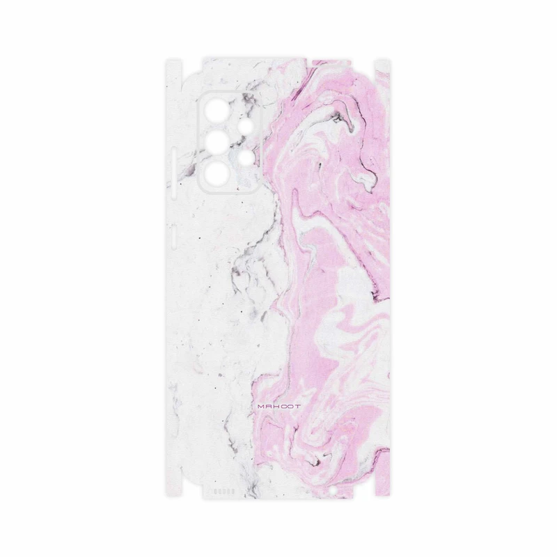 برچسب پوششی ماهوت مدل Blanco-Pink-Marble-FullSkin مناسب برای گوشی موبایل سامسونگ Galaxy A72