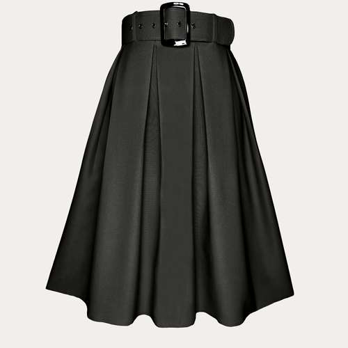 دامن زنانه مدل dekp70b رنگ مشکی