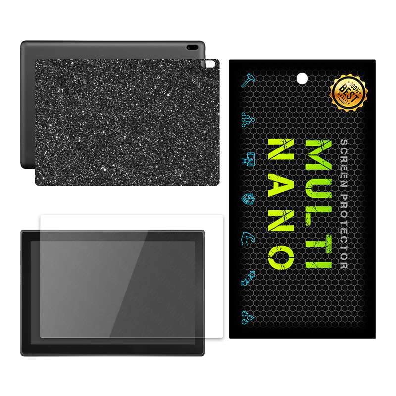 برچسب پوششی مولتی نانو مدل X-F1G-S مناسب برای تبلت لنوو Tab E10 TB-X104F به همراه محافظ صفحه نمایش