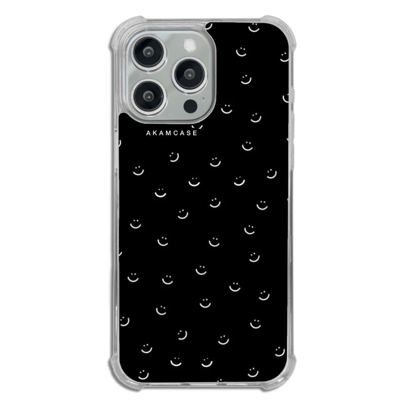 کاور آکام مدل AMCWTA15PROMAX-HAPPY FACE6 مناسب برای گوشی موبایل اپل iPhone 15 Pro Max