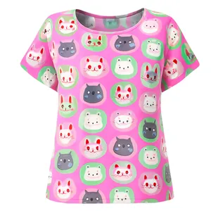 تی‌شرت آستین کوتاه زنانه مدل آیدا کد 71