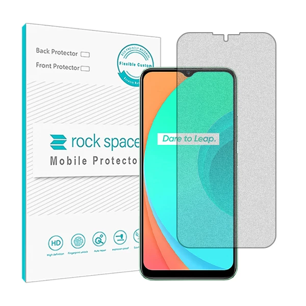 محافظ صفحه نمایش گیمینگ راک اسپیس مدل HyGAM مناسب برای گوشی موبایل ریلمی C11