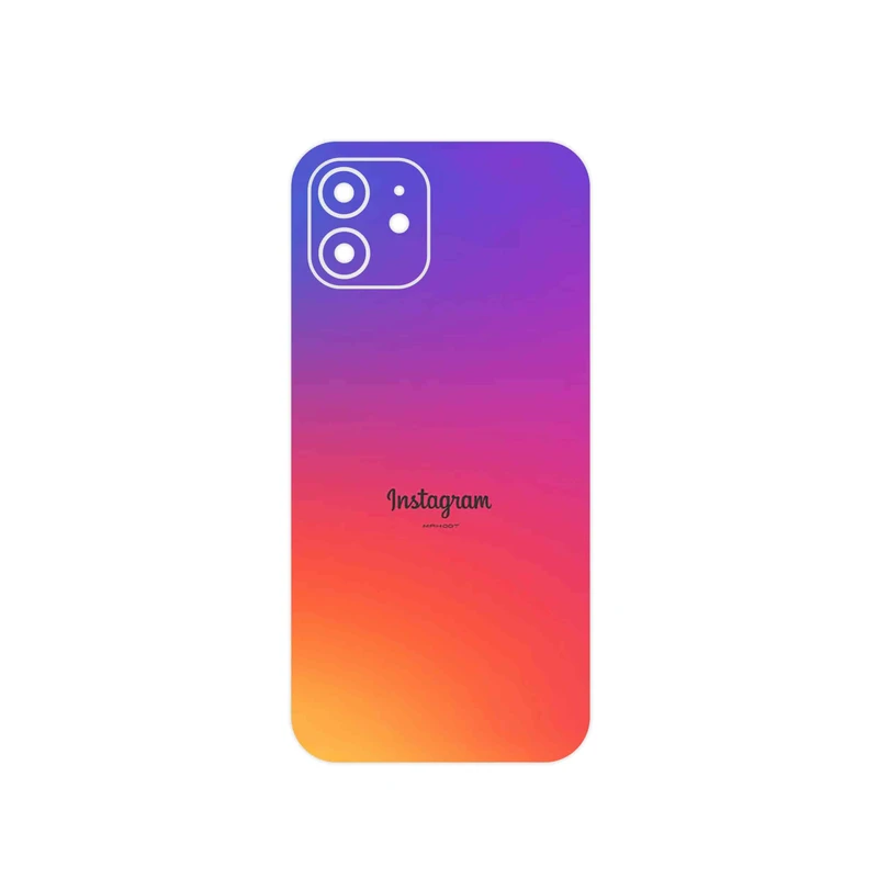 برچسب پوششی ماهوت مدل Instagram مناسب برای گوشی موبایل اپل iPhone 12