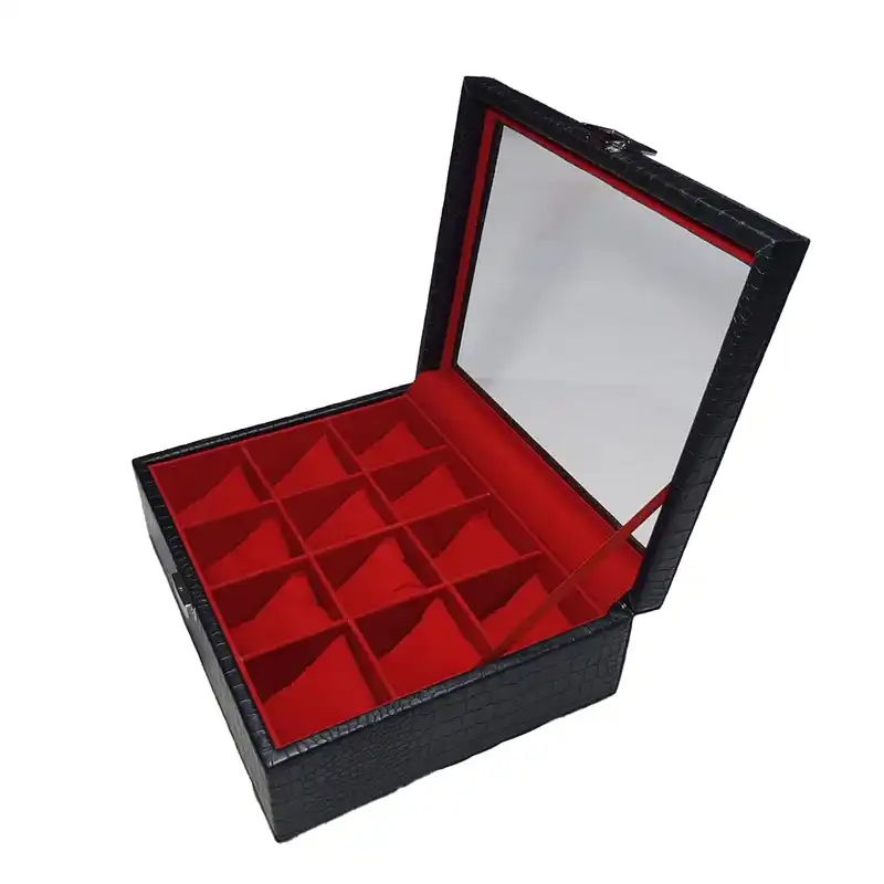 جعبه ساعت مدل در شیشه ای 12