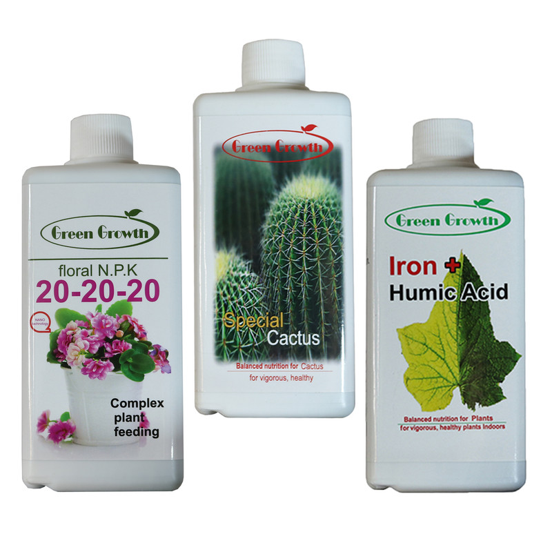 پک کود مایع کاکتوس گرین گروت ظرفیت 500 میلی لیتر پک کود مایع کاکتوس گرین گروت ظرفیت 500 میلی لیتر