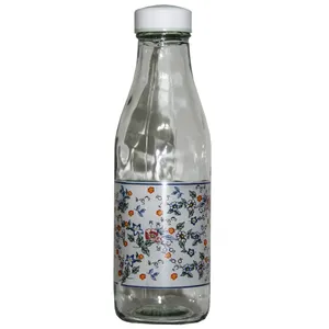 بطری آب طرح گل کد 1021