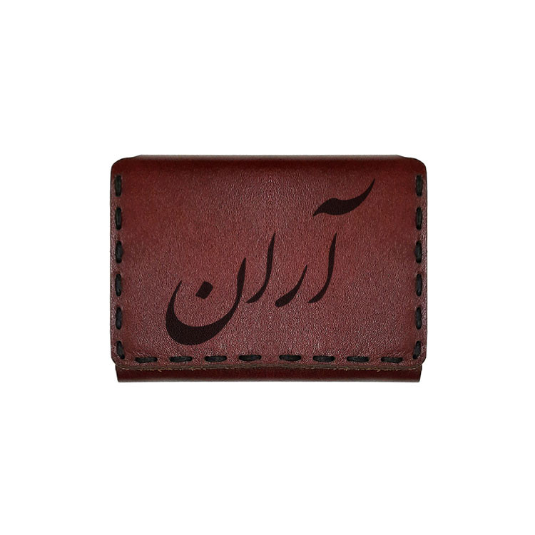 جاکارتی چرمی طرح اسم آران
