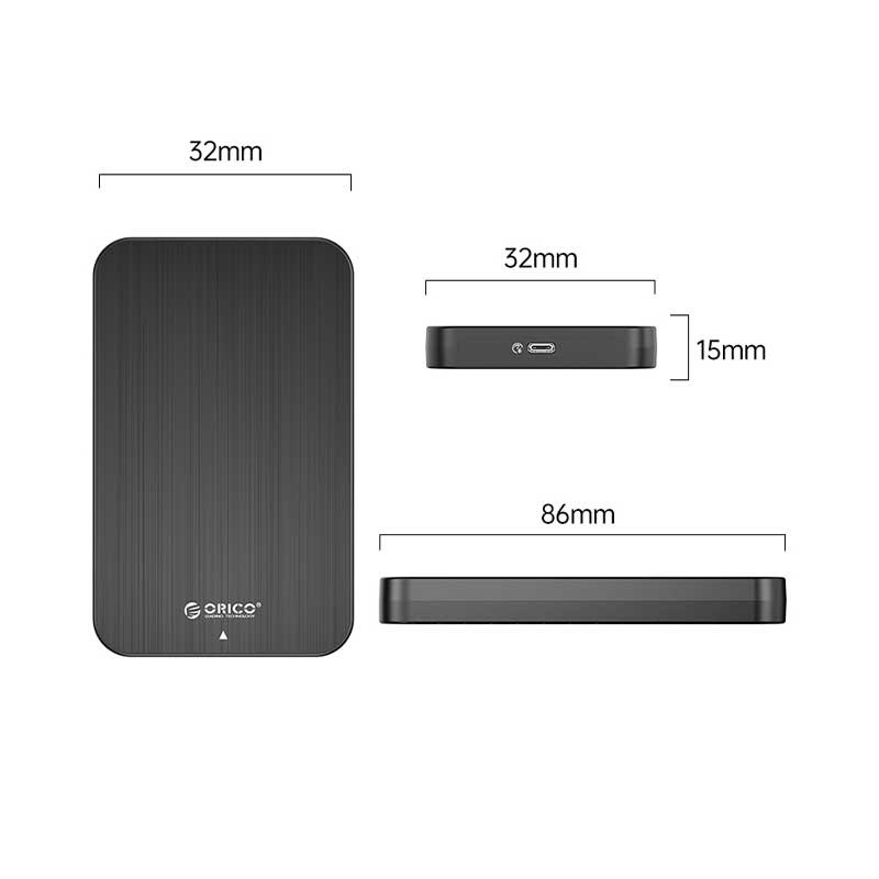 قاب هارد اکسترنال اوریکو مدل HM25C3