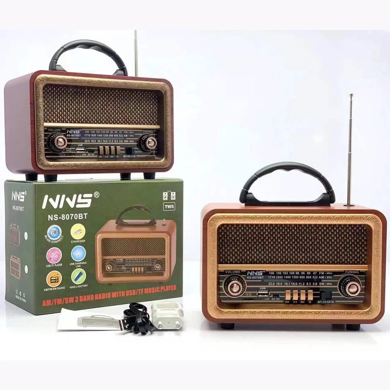 رادیو مدل NS-8070bt رادیو مدل NS-8070bt