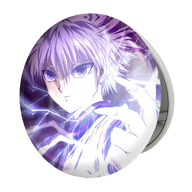 آینه جیبی خندالو طرح کیلوا زولدیک انیمه هانتر ایکس هانتر  Hunter × Hunter مدل تاشو کد 11951 