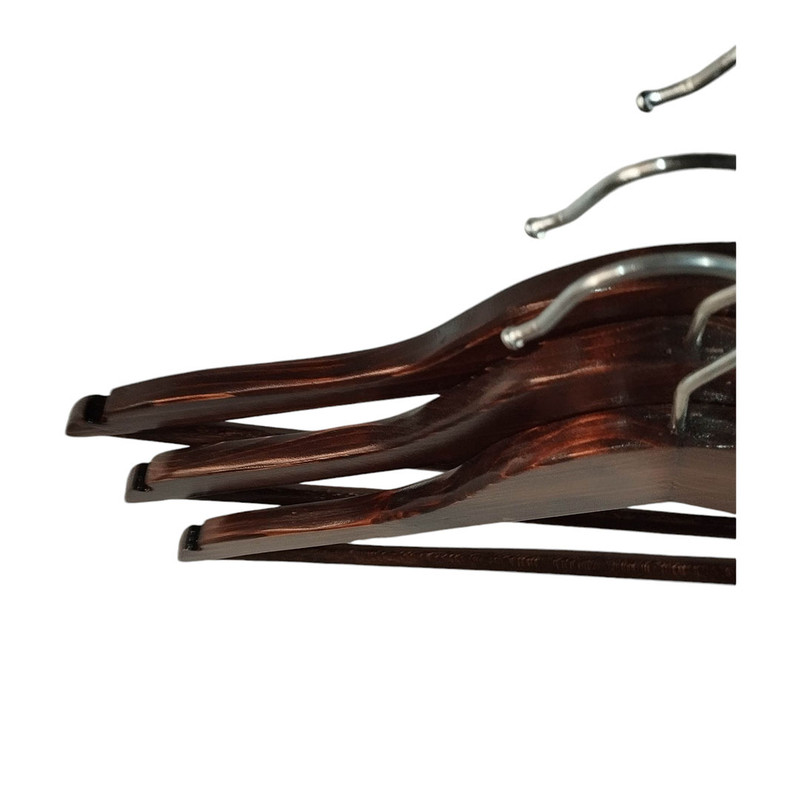 چوب لباسی مدل چوبی M6 بسته 6 عددی