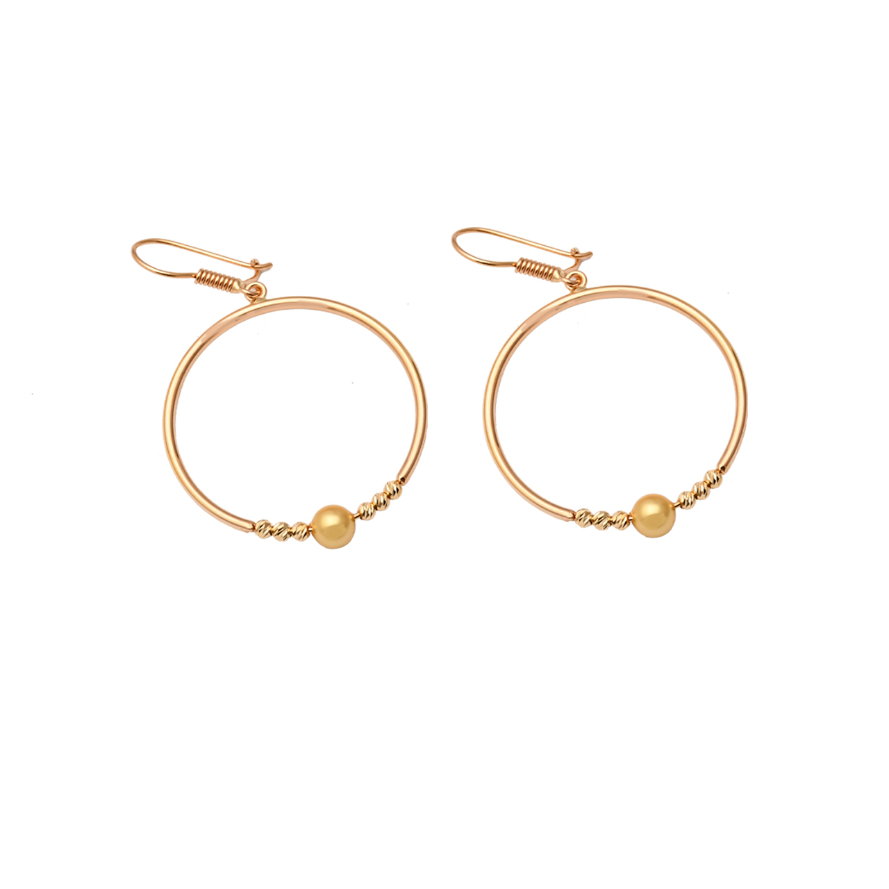 گوشواره طلا 18 عیار کد N103