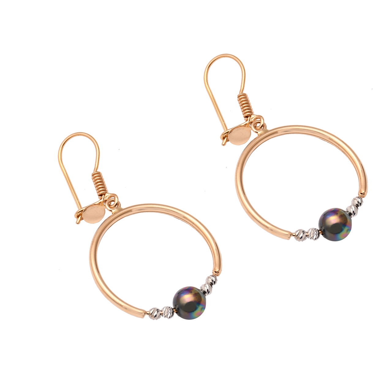 گوشواره طلا 18 عیار کد N104