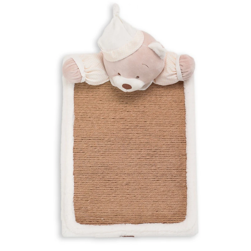 اسباب بازی گربه مدل اسکرچر مستطیلی طرح خرس