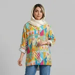 تونیک آستین بلند زنانه السانا مدل راهین کد 222334