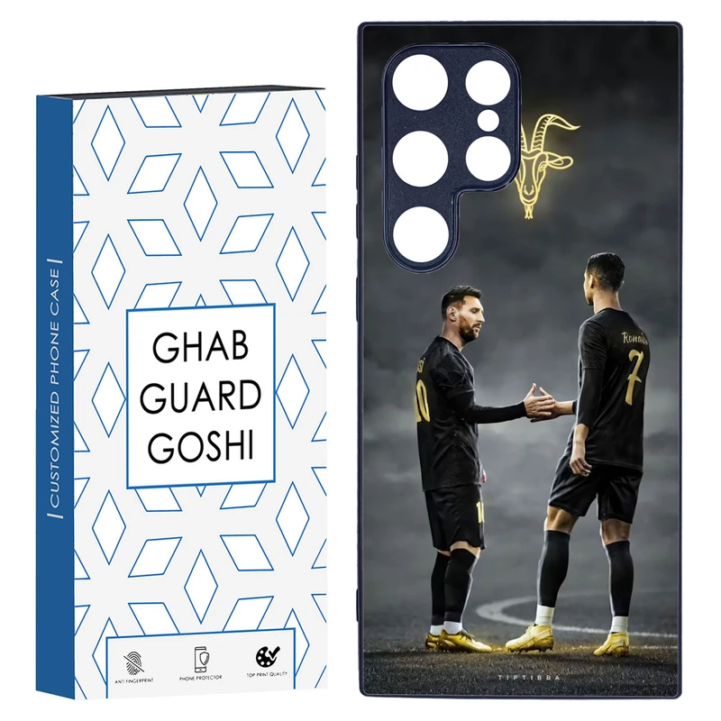 کاور قاب گارد گوشی طرح مسی رونالدو کد TPU-137 مناسب برای گوشی موبایل سامسونگ Galaxy S24 ULTRA