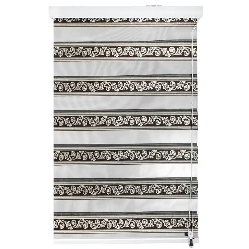 پرده زبرا زیو کد 595 سایز 180 × 110 سانتی‌ متر