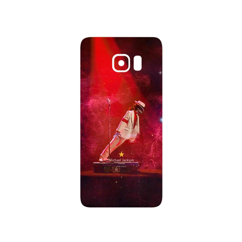 برچسب پوششی ماهوت مدل Michael Jackson مناسب برای گوشی موبایل سامسونگ Galaxy S6 Edge