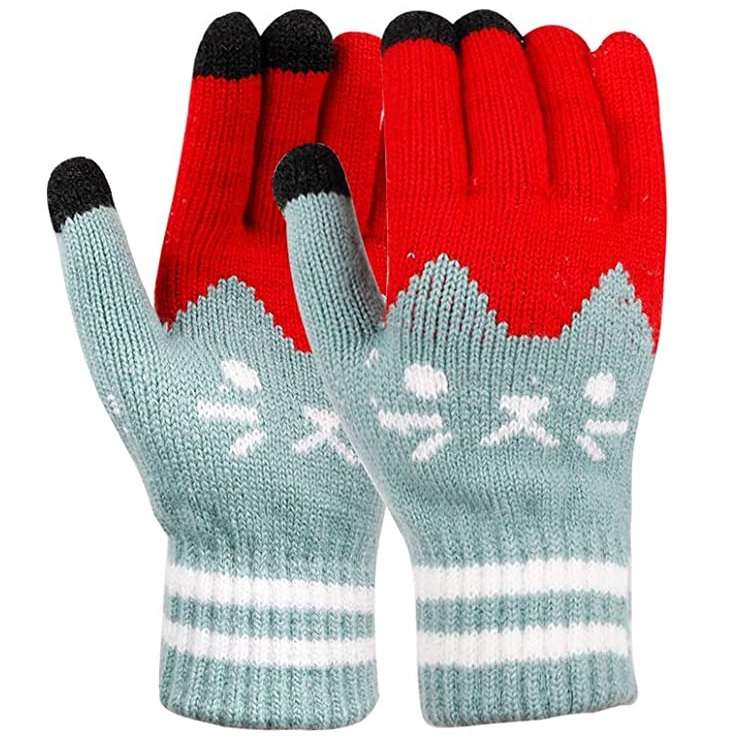 دستکش بافتنی زنانه مدل 1-memo