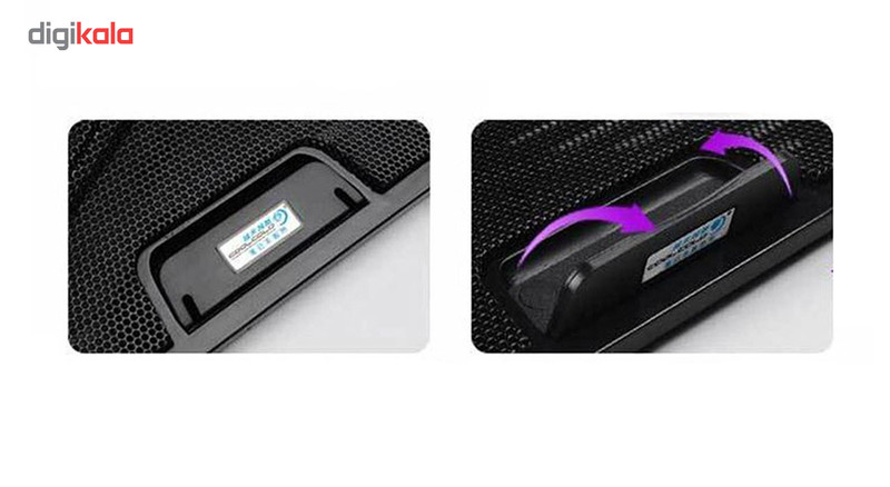 پایه خنک کننده حرفه ای لپتاپ کول کلد مدل K35 2
