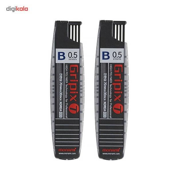 نوک 0.5 میلی متری مونامی مدل Gripix-T - بسته 2 عددی